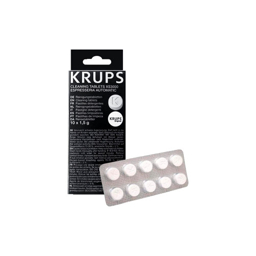 Pastillas para limpieza de cafetera Krups