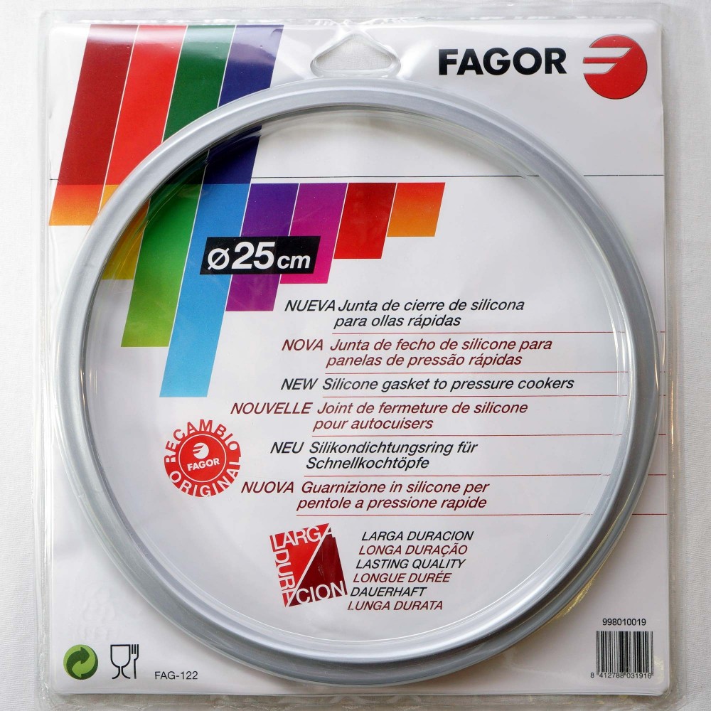 Impresa Junta de repuesto para olla a presión Fagor de 9 pulgadas (paquete  de 2), se adapta a muchos modelos de estufa Fagor (comprueba la descripción