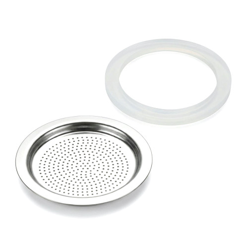 Pack de filtro y junta para cafetera De'Longhi Alicia de 9 tazas