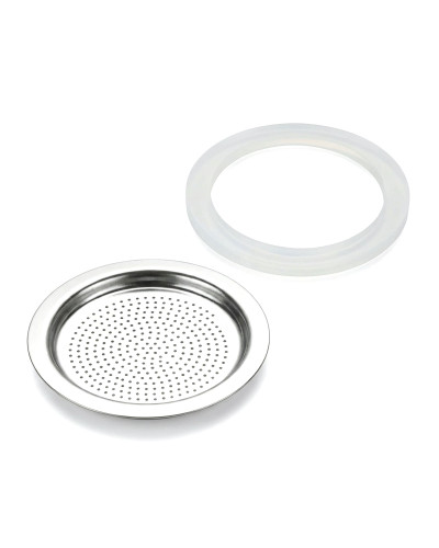 Pack de filtro y junta para cafetera De'Longhi Alicia de 9 tazas