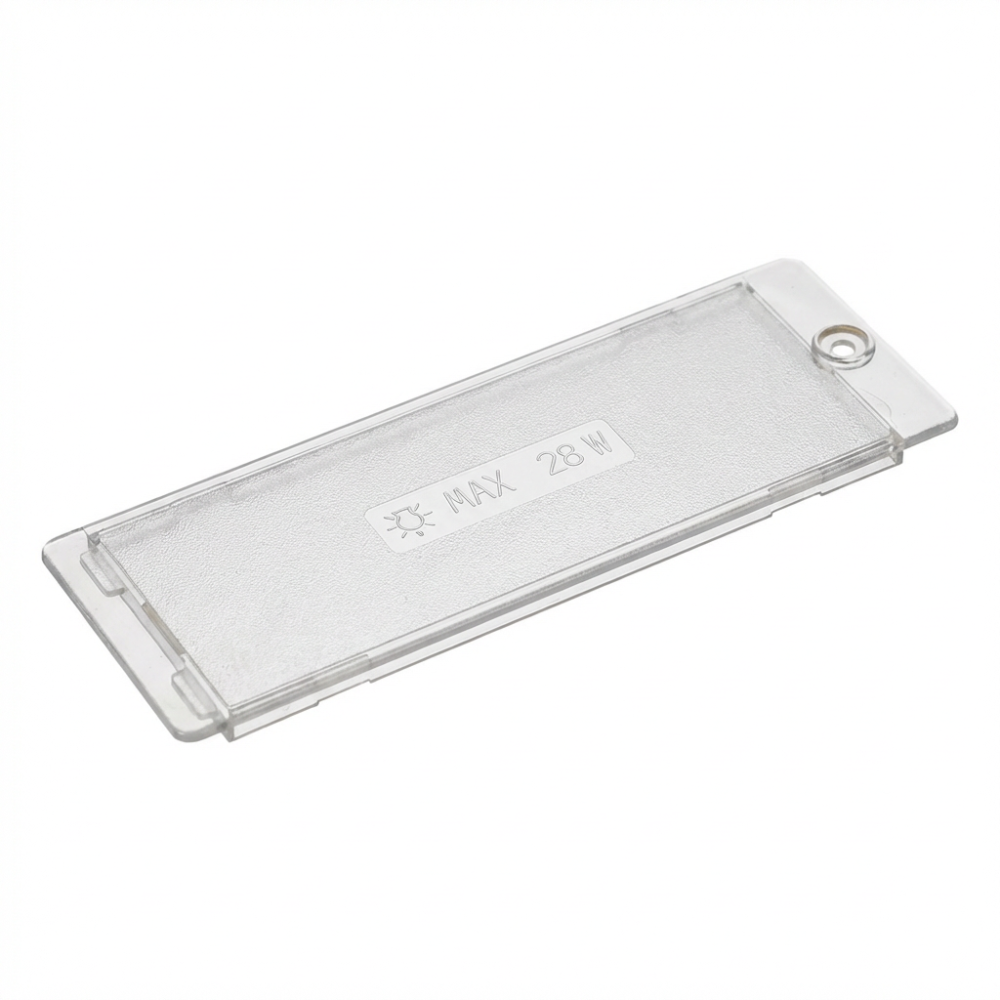 Difusor de luz compatible con campana extractora Fagor, Aspes y Edesa 17 x 6,5 cm