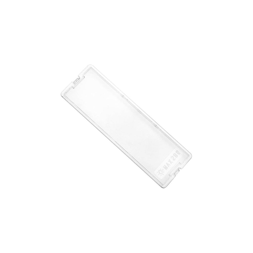 Difusor de luz  para campana extractora Fagor, Aspes y Edesa, 15,5 x 5 cm