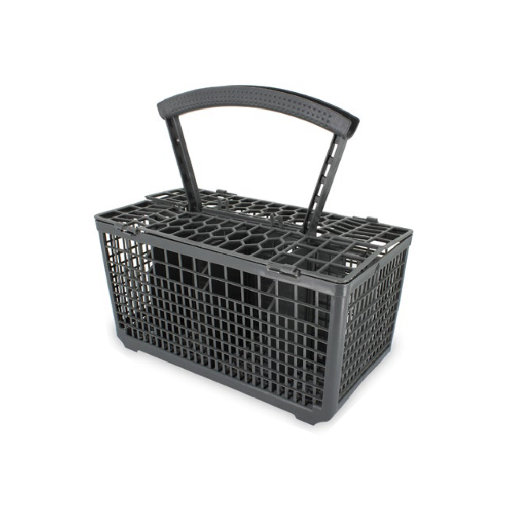 Cesta de lavavajillas universal de 8 compartimentos, 240 x 235 x 130 mm