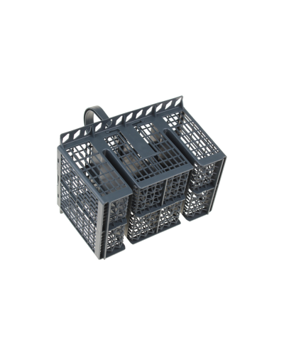 Cesta de lavavajillas para cubiertos de 8 compartimentos, 240 x 135 x 123 mm