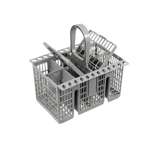 Cesta de lavavajillas para cubiertos de 8 compartimentos, 240 x 135 x 123 mm