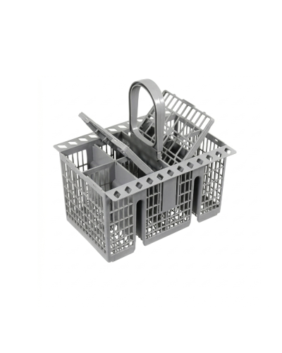 Cesta de lavavajillas para cubiertos de 8 compartimentos, 240 x 135 x 123 mm