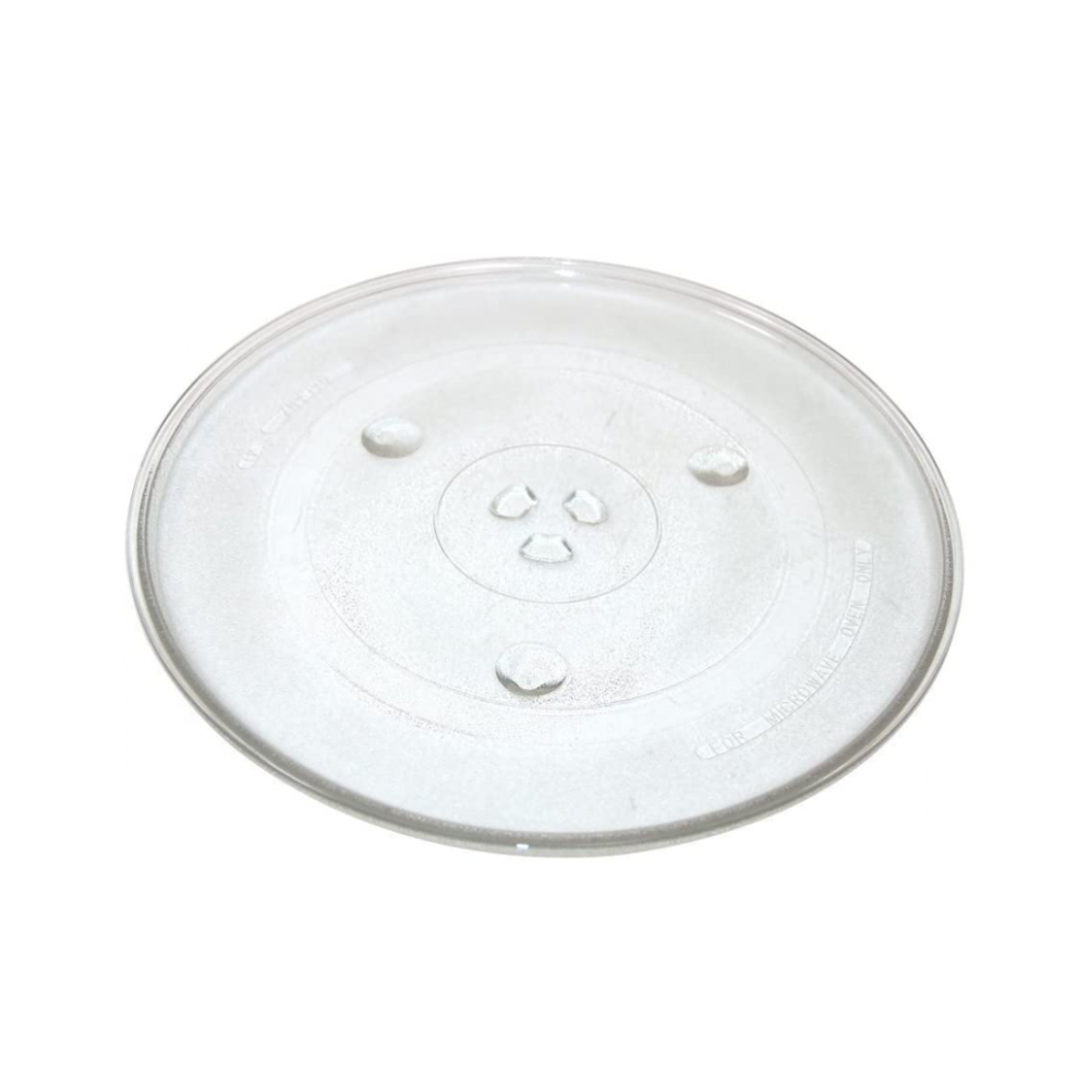 Plato giratorio universal de microondas de 27 cm de diámetro y 6 fijadores