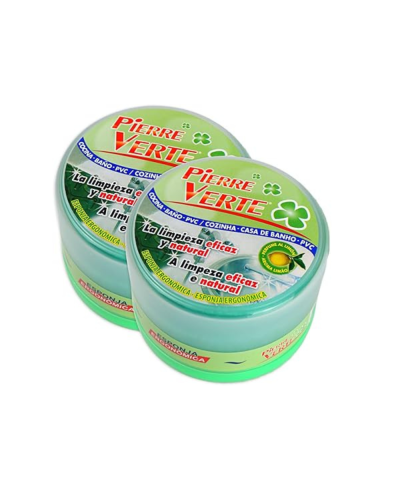 2 Unidades de Pierre Verte Passat, limpiador multiusos 200g