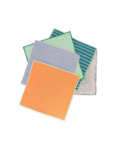 Pack de 5 trapos de microfibra de Full Circle