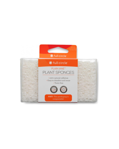 Set de 3 esponjas de celulosa 100% vegetales de Full Circle