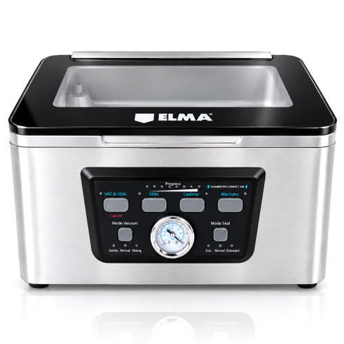 Envasadora al vacío Chamber Pro Compact 300 | Máquina de campana profesional, bomba 70l/min, capacidad 4L, doble sellado 30 cm