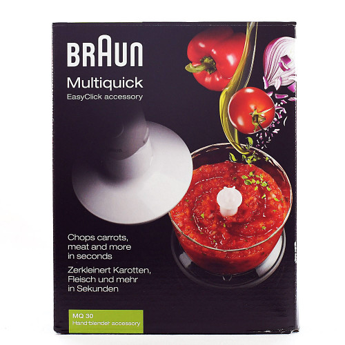 Picador Braun MQ30 para batidoras - Cuchilla de acero inoxidable 500ml